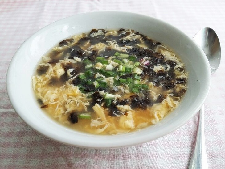 Chińska zupa z wodorostów