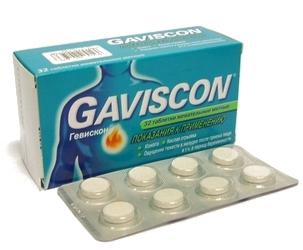 Gaviscon Tablet Návod k použití