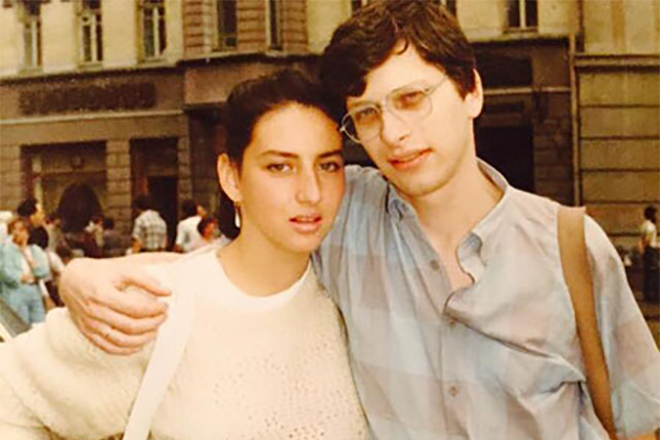 Alika Smekhov con il suo primo marito Sergey Livnev