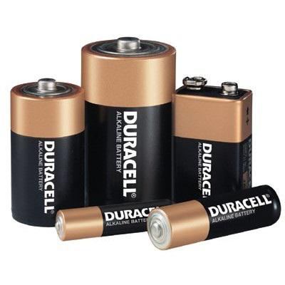 alkalické baterie duracell