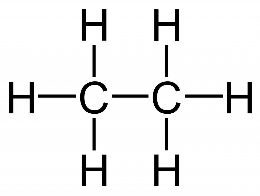 Formula di etano