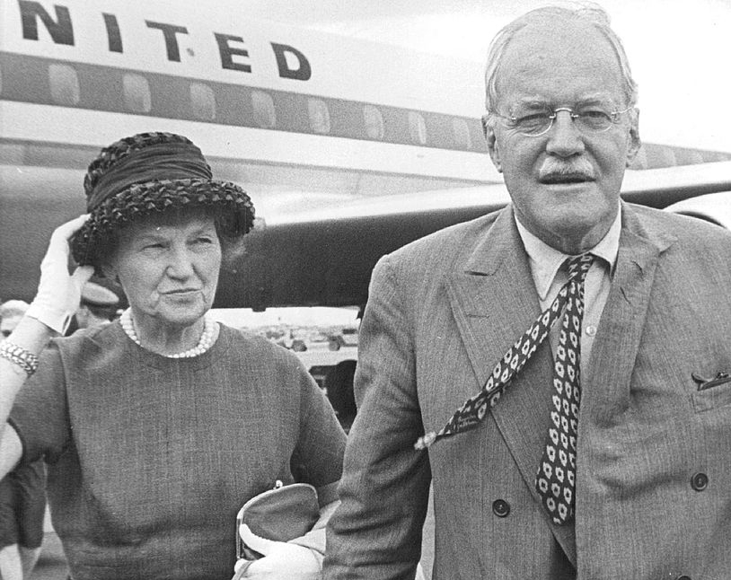 Allen Dulles i jego żona