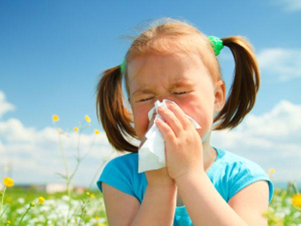 allergia ai bambini