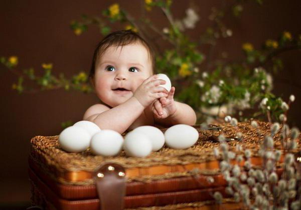 fotografija alergije na jajca