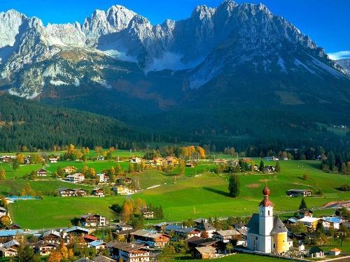 къде са планините на Алпите