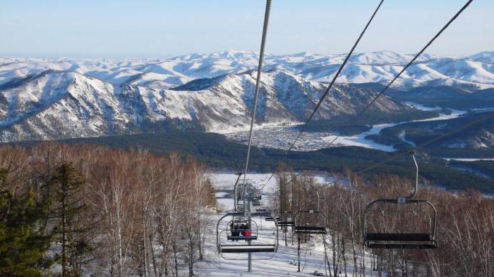 Altai lyžařské středisko Manzherok