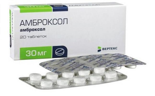 tablety ambroxolu