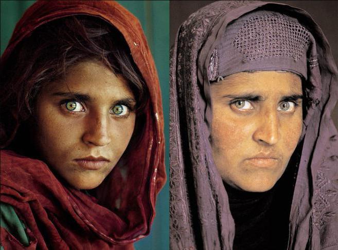 Steve mccarry afghánská dívka