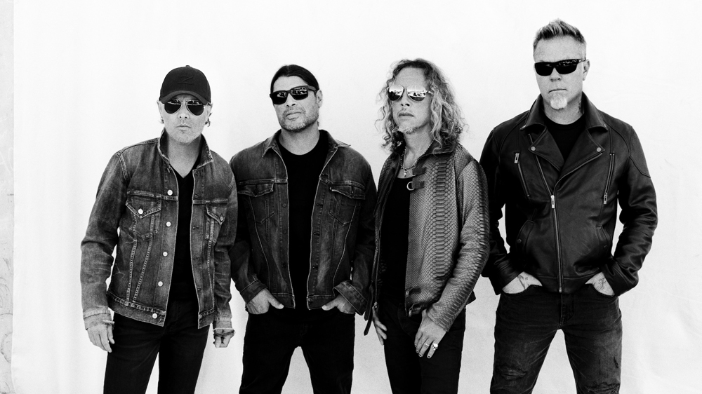Il leggendario gruppo Metallica