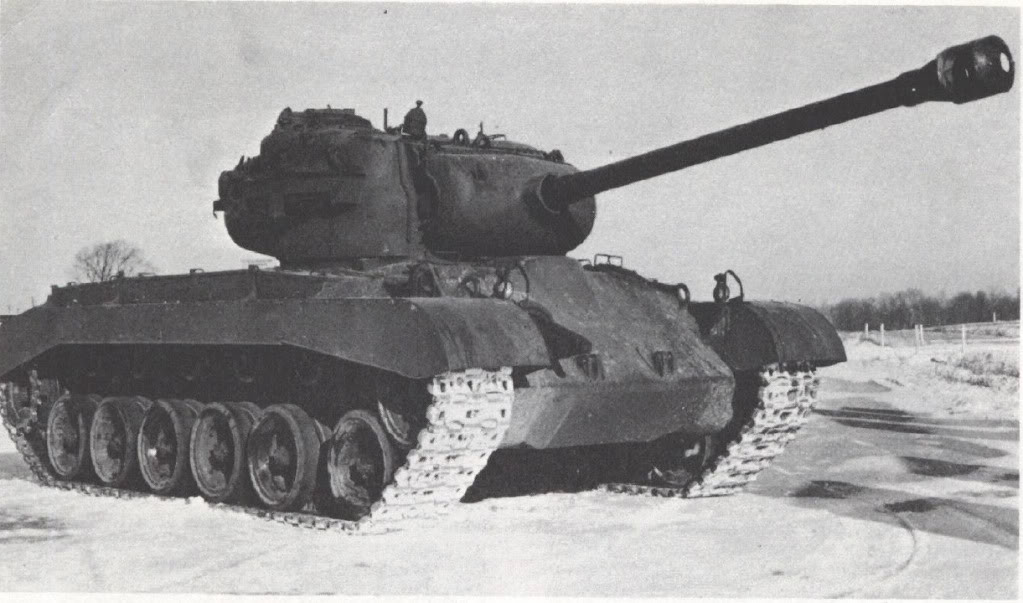 Ciężkie pojazdy opancerzone Pershing M26.