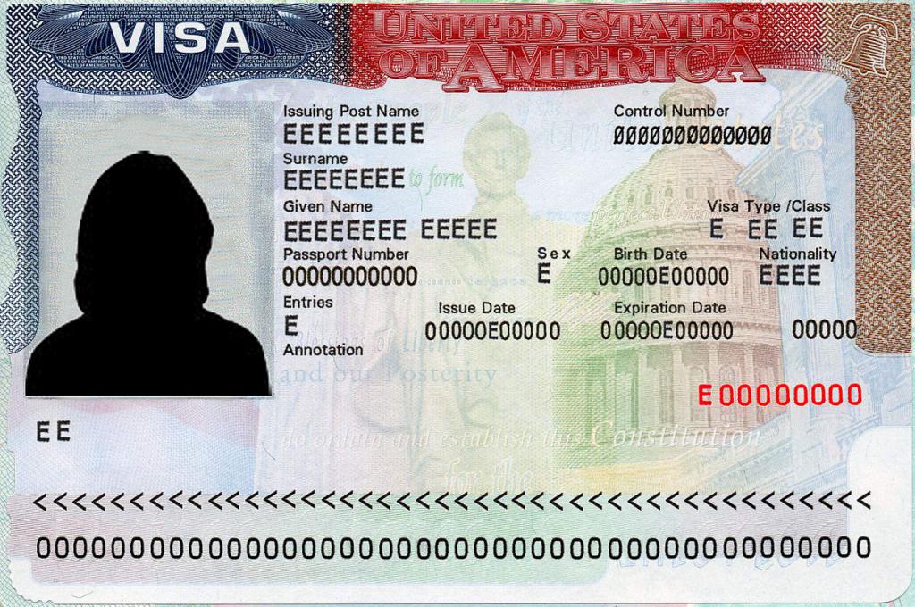 Primjeri viza u SAD-u