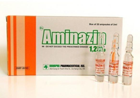Aminazin recenzije