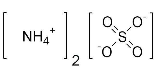 Формула амонијум сулфата