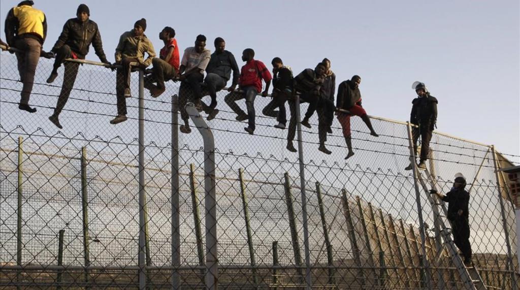 Barriere fisiche per gli immigrati