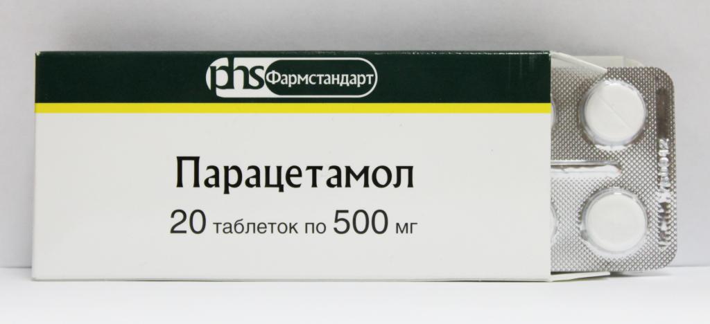 tabletki z paracetamolem