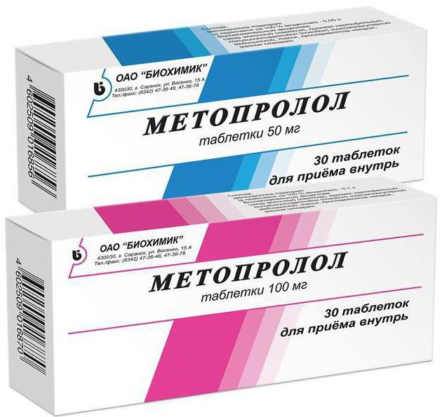 Pregledi navodil za metoprolol