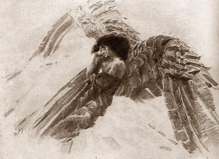 Tema di angelo di Lermontov