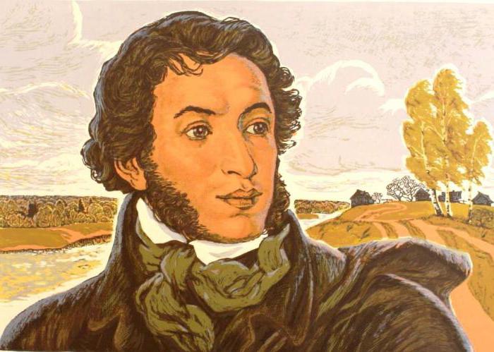 анализ на поемата на разделянето на Пушкин по план