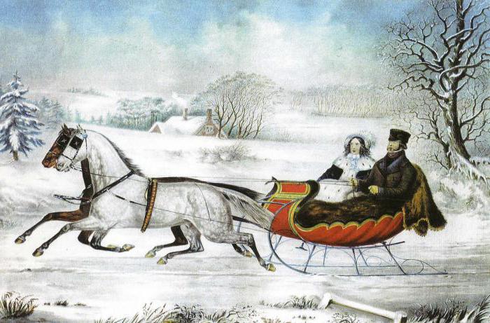 analiza pesmi zimskega jutra Puškin po načrtu