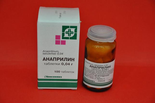 léky anaprilin