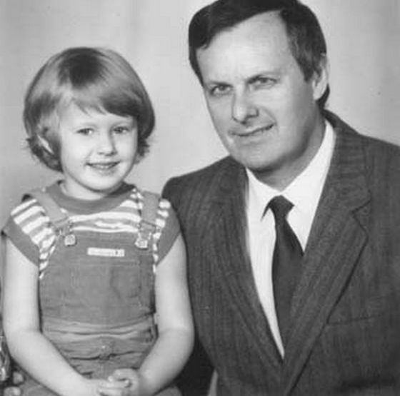 Sobczak z córką Ksyushą