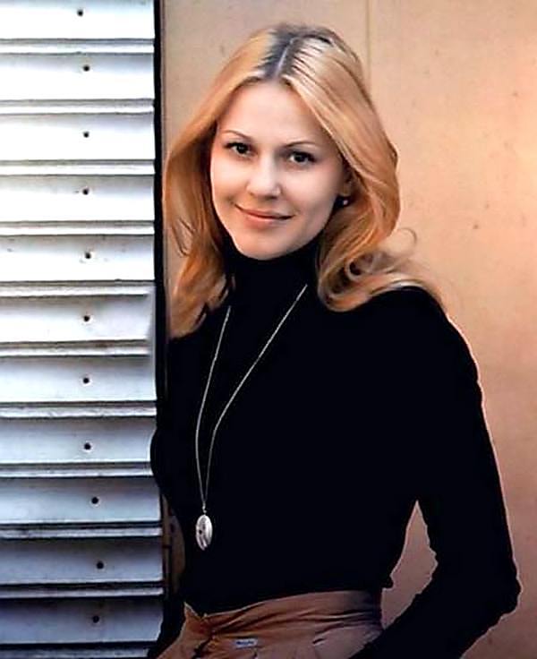 L'attrice Anna Kamenkova, moglie di Anatoly Spivak