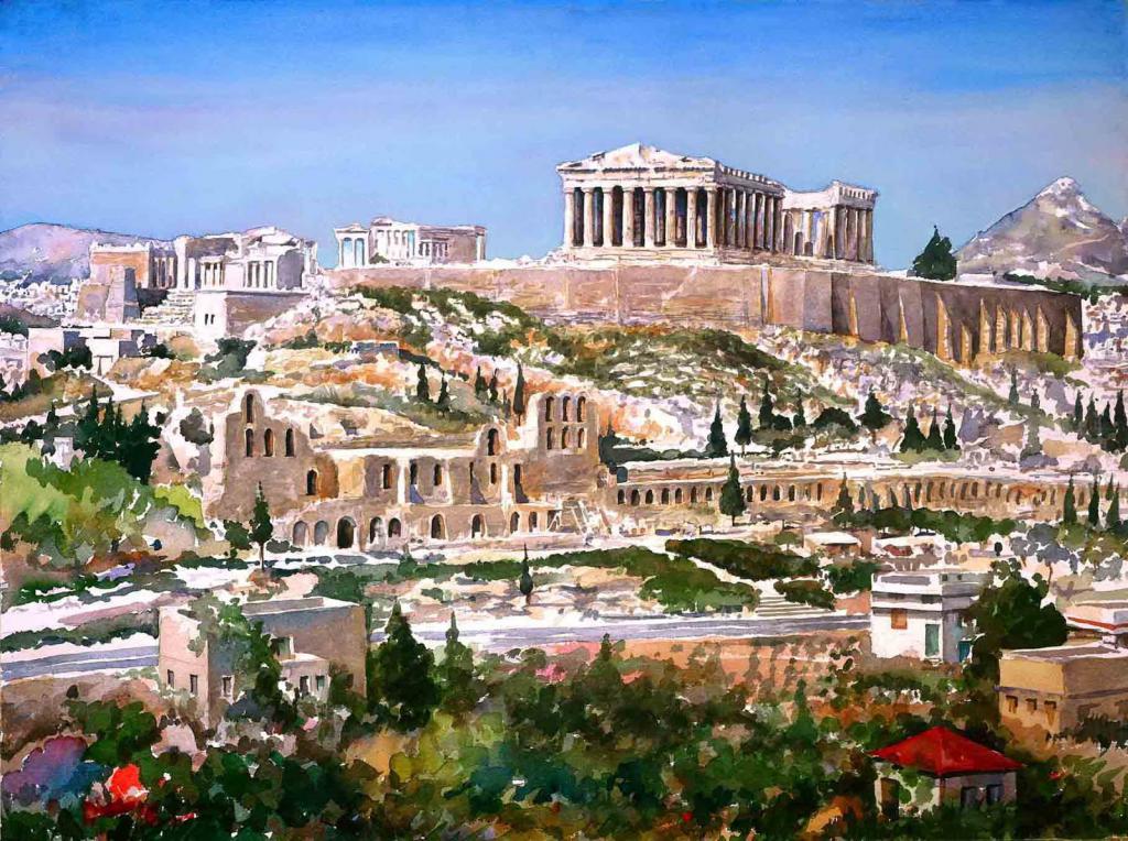 Akropola v Atenah