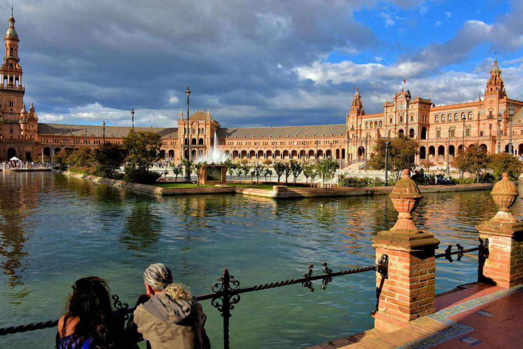 Město Sevilla ve Španělsku