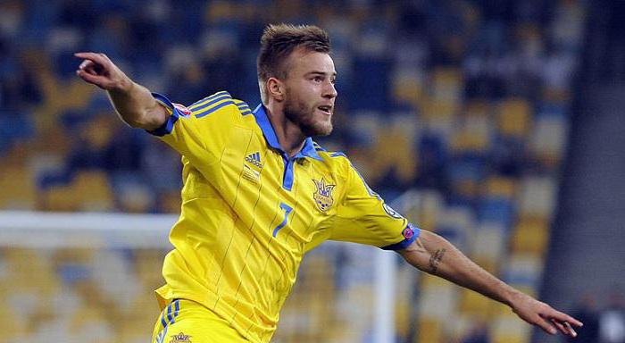 centrocampista Dynamo Kiev Andrey Yarmolenko