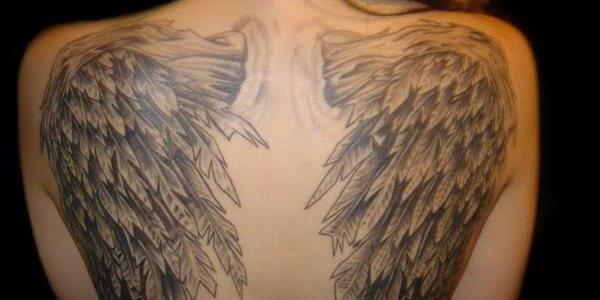 szkice tatuaży aniołów
