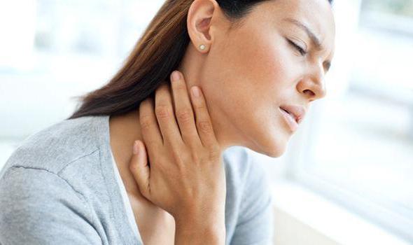 инхалант за болки в гърлото