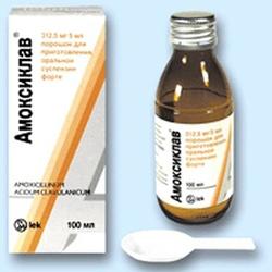antibiotikum amoxiclav