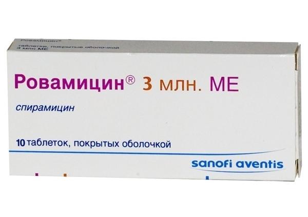 инструкции за употреба на ровамицин