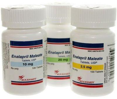 Leki przeciwnadciśnieniowe Enalapril