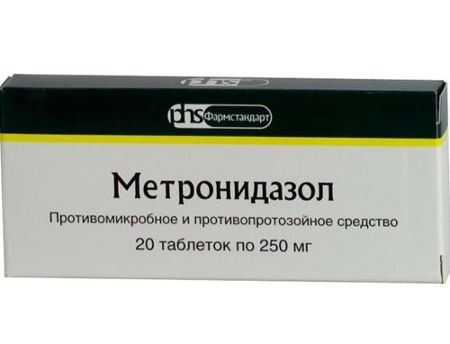instrukce metronidazolu