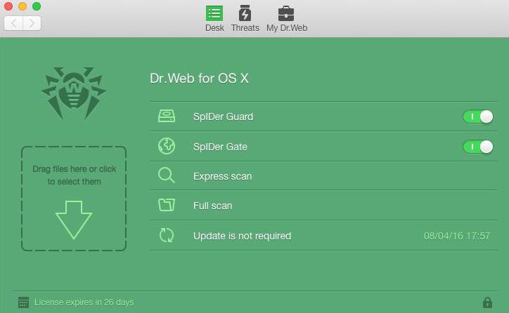 dr.web for mac os