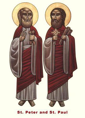 apostołowie Piotr i Paweł