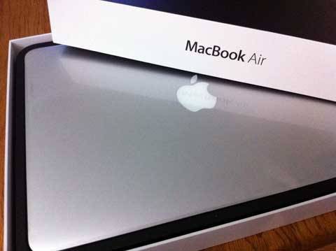 jabolčni macbook zrak 13