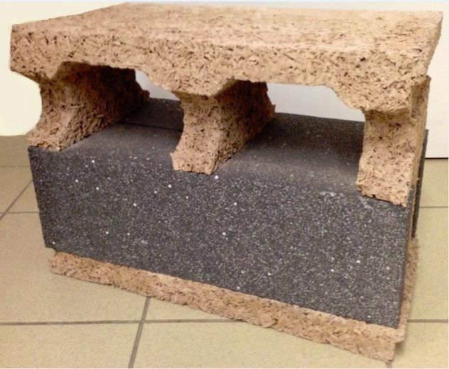 leseni betonski bloki pregledujejo negativno
