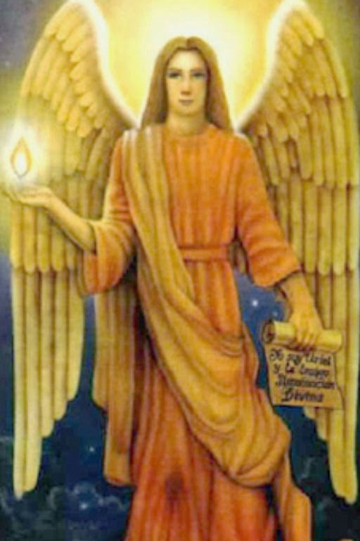 Uriel è un angelo che porta la luce di Dio e l'illuminazione