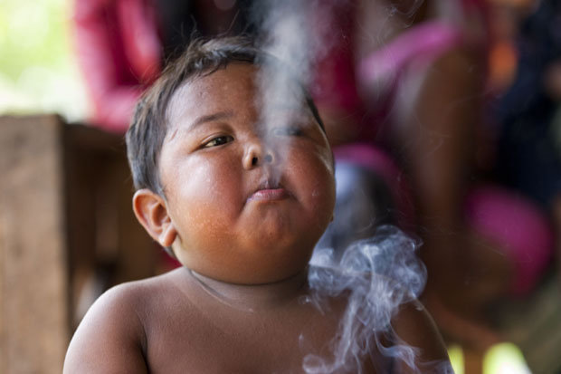 Palenie dziecka