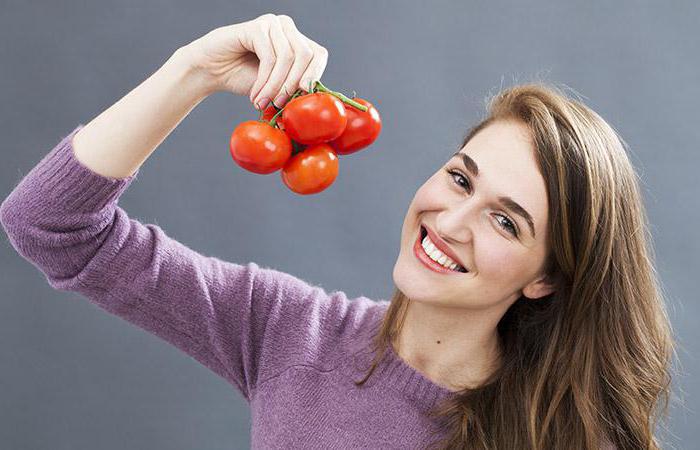 Je možné rajčat na noc při ztrátě hmotnosti?