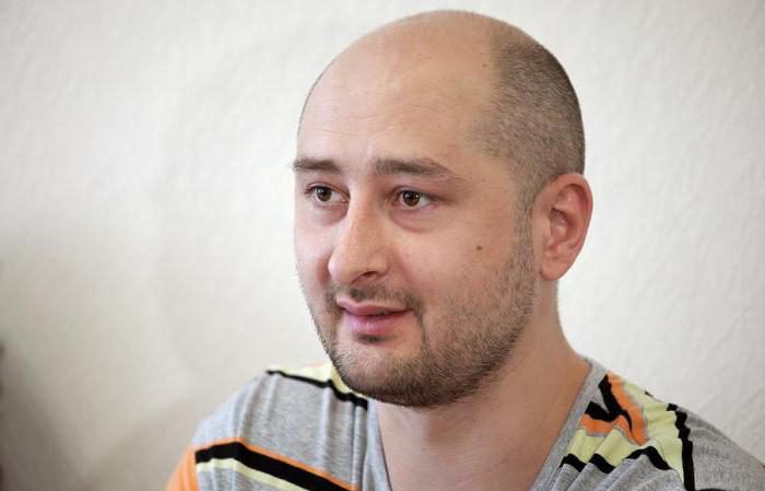 novinář Arkady Babchenko