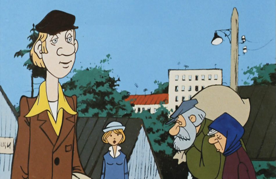 Vasya Kurolesov nel cartone animato detective con lo stesso nome