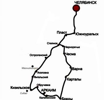 Arkaim Chelyabinsk regiji pregledi