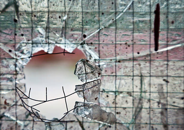 foto rozbitého skla