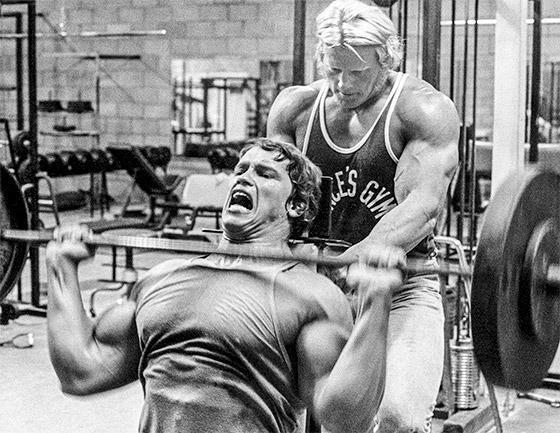 Arnold Schwarzenegger sistema di allenamento