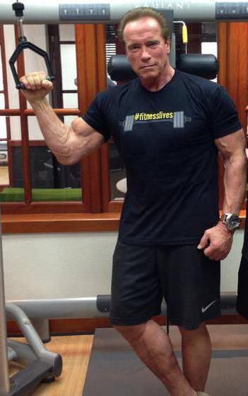 trening kulturystyki Arnold Schwarzenegger