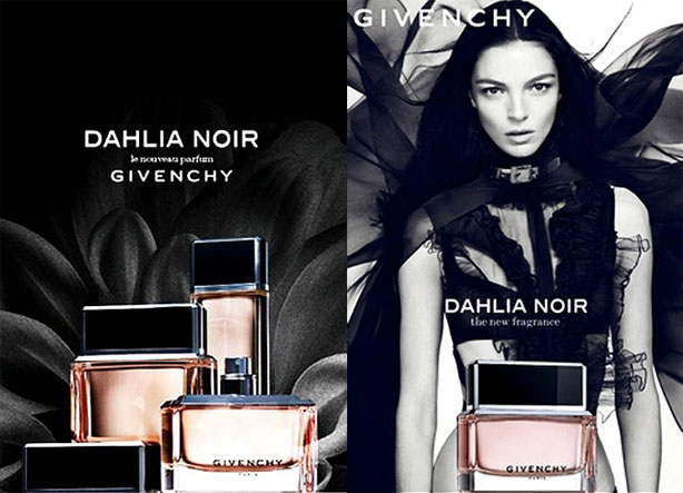 Oglašavanje Givenchy Dahlia Noir