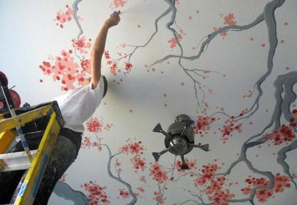 malování stropů